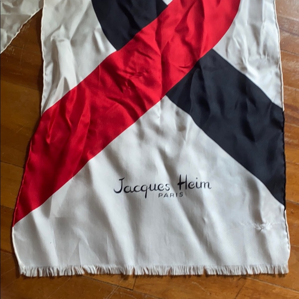 Silk Jacques Heim Paris Rectangle Scarf